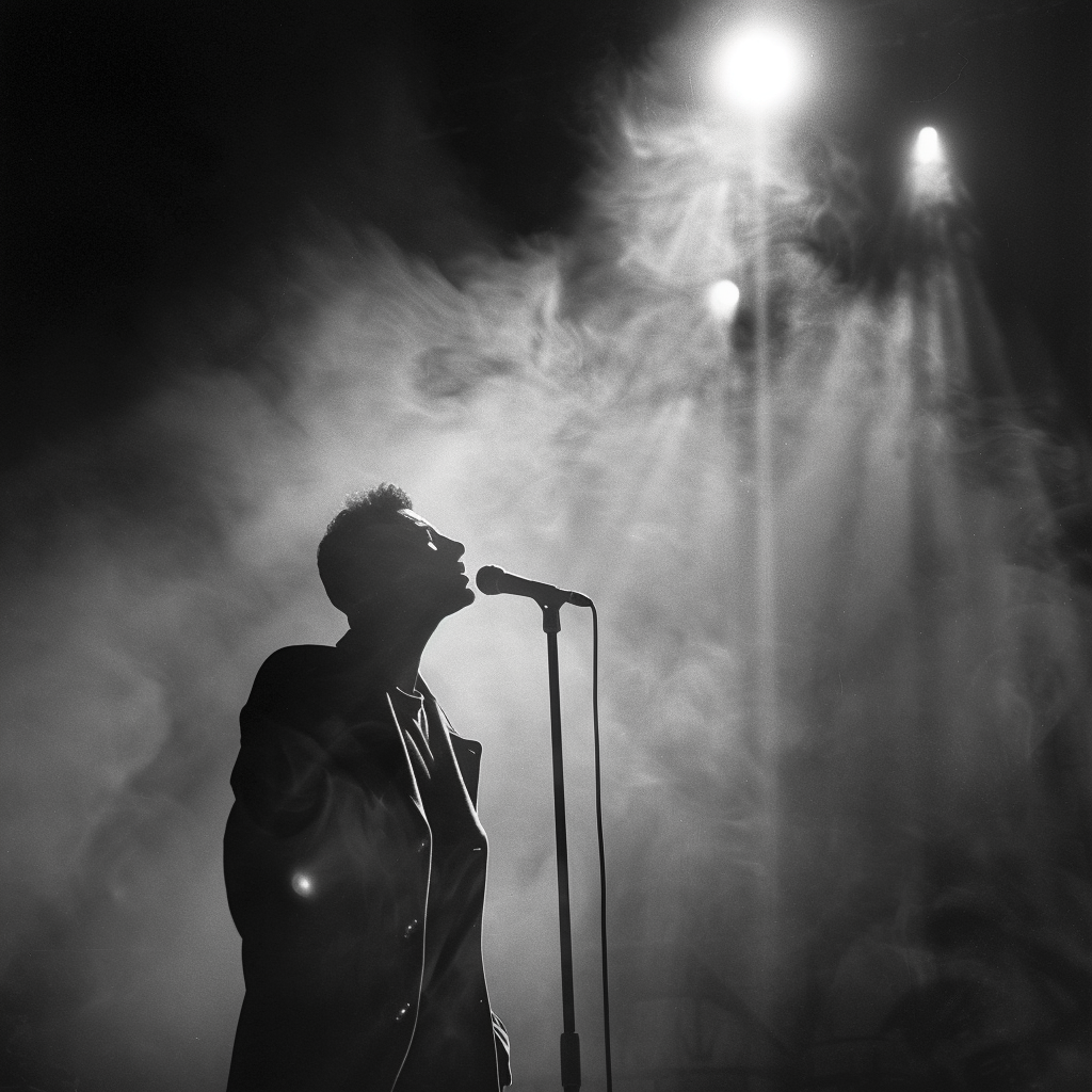 un chanteur de musique pop pour illustrer des cours de chant pop à Paris